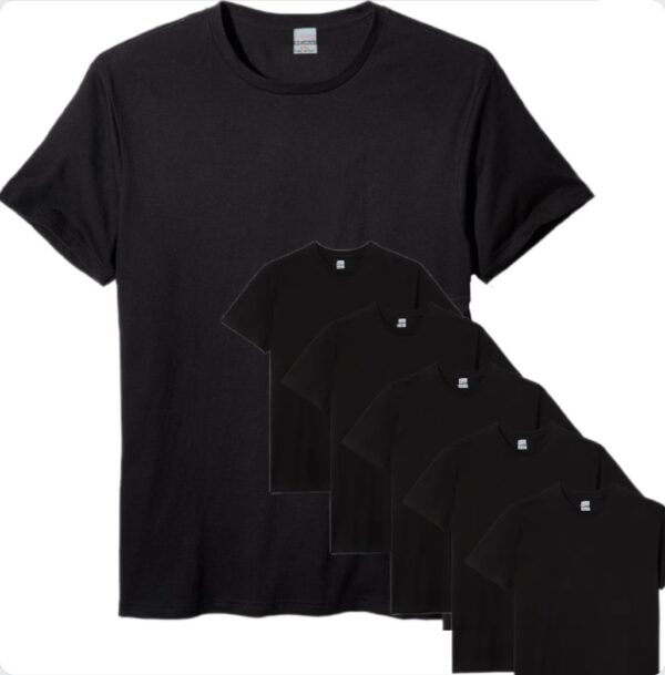 5/15pz Maglietta Intima Uomo in puro 100% Cotone Filo Di Scozia t-shirt Made In Italy